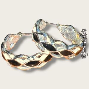 Bundle Sale 3 for $15 | Silver Tone Metal Hoop Earrings